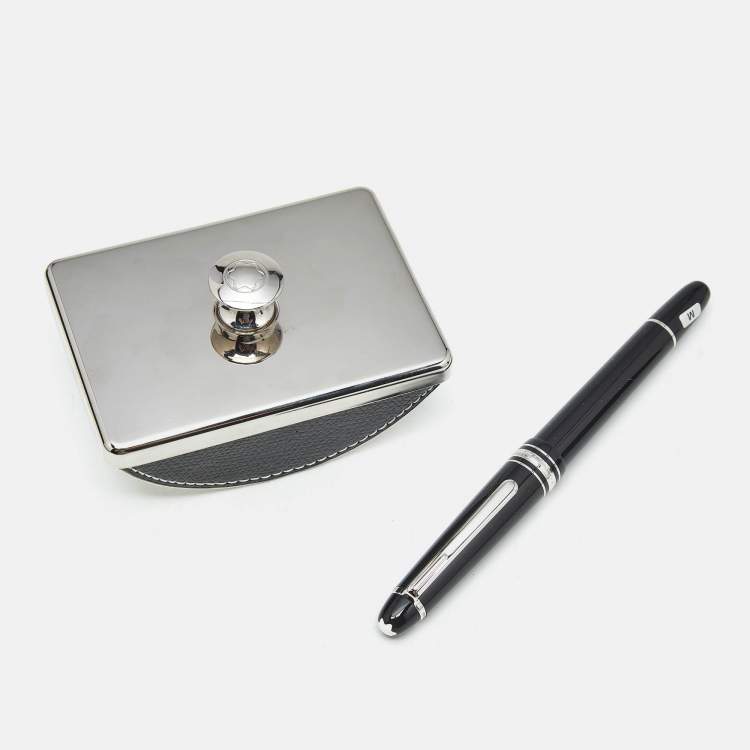 Pre Owned Montblanc Meisterstuck Hommage Frederic Chopin Black Resin Fountain Pen