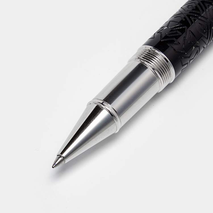 Pre Owned Montblanc Great Characters Miles Davis Resin Two Tone Roller Ball Pen