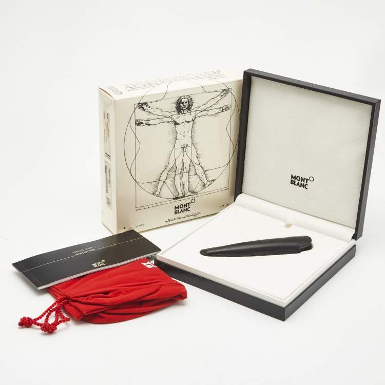 Pre Owned Montblanc Meisterstück Black Leonardo Sketch Mechanical Pencil