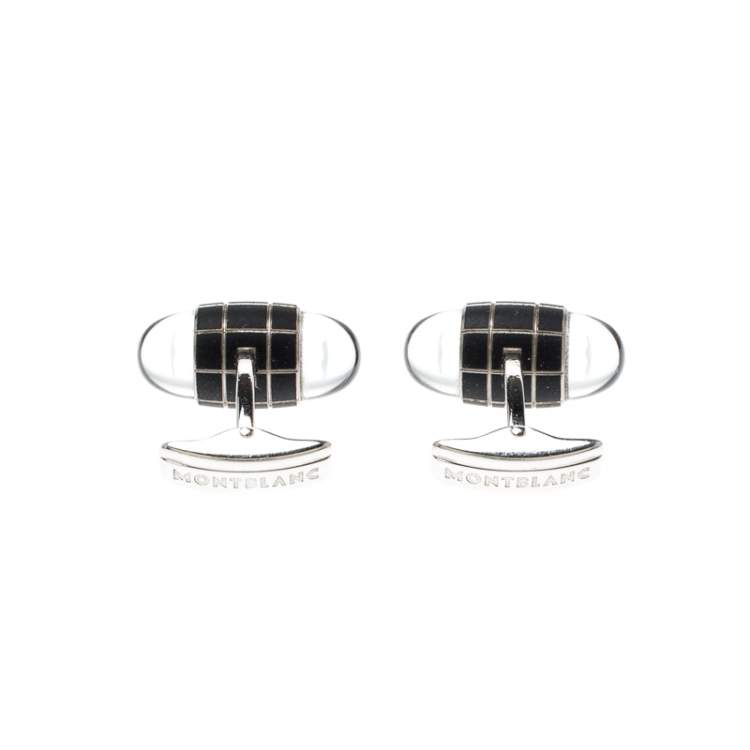 Pre Owned Montblanc UrbanWalker Floating Star Cufflinks