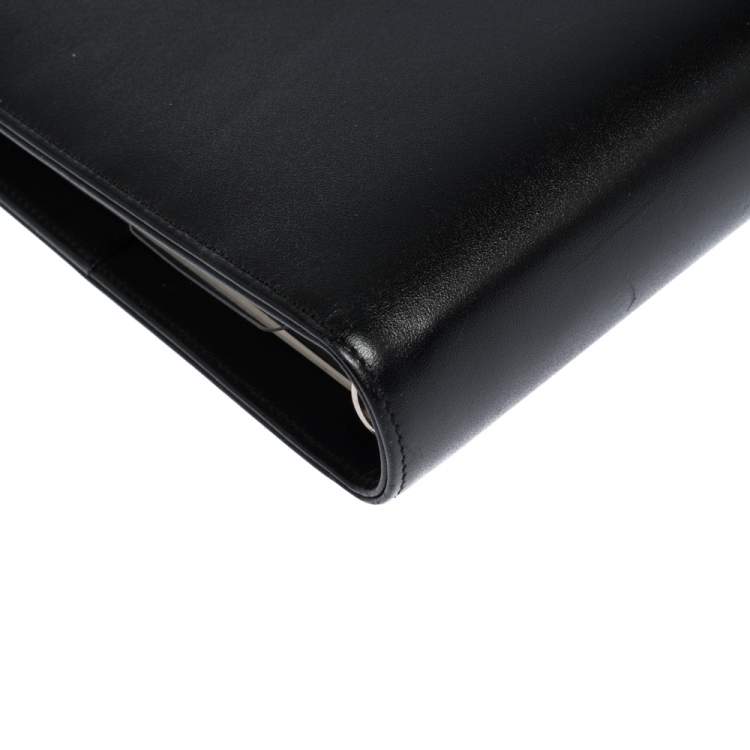 Pre Owned Montblanc Black Leather Meisterstück Organizer 