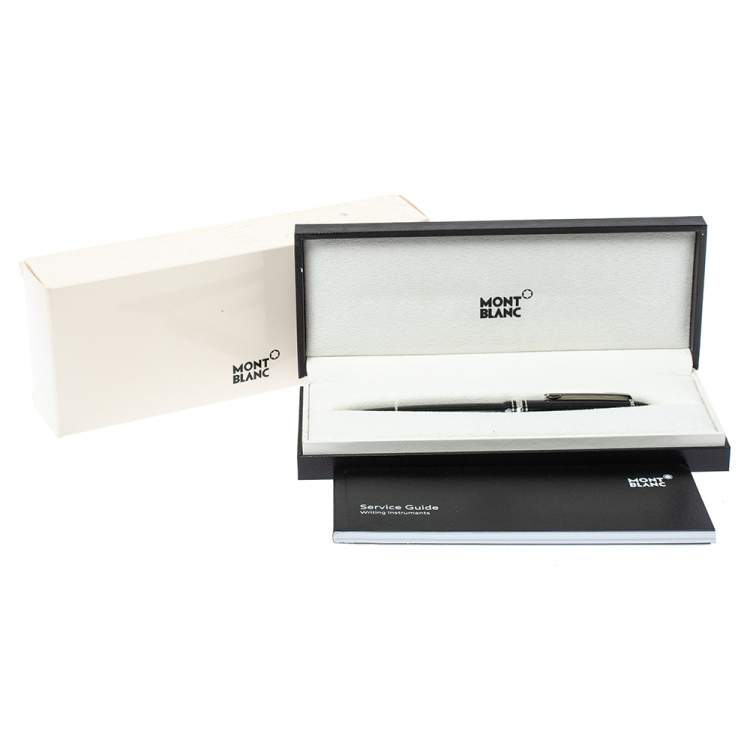 Pre Owned Montblanc Meisterstück Black Resin Rollerball Pen