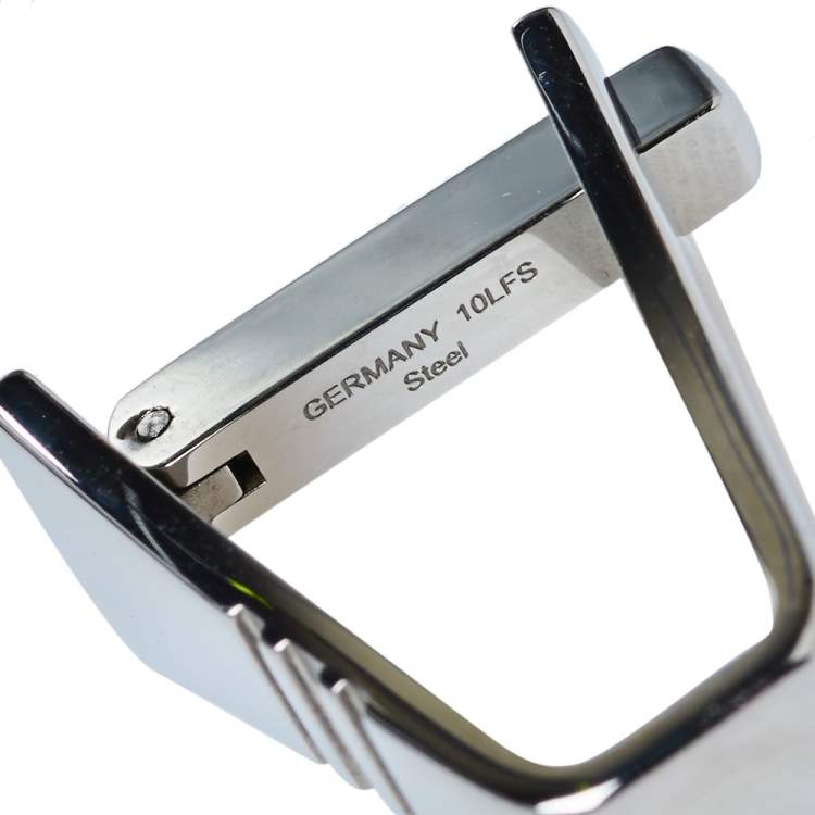Pre Owned Montblanc Stainless Steel Essential Sartorial Cufflinks