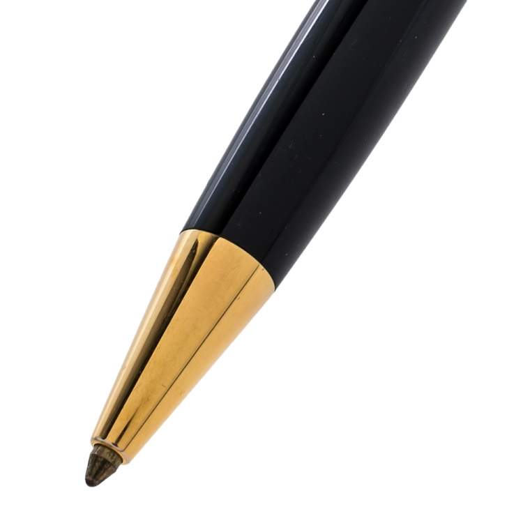 Montblanc Meisterstuck 164 Black & Gold Classique Ballpoint Pen - Preowned