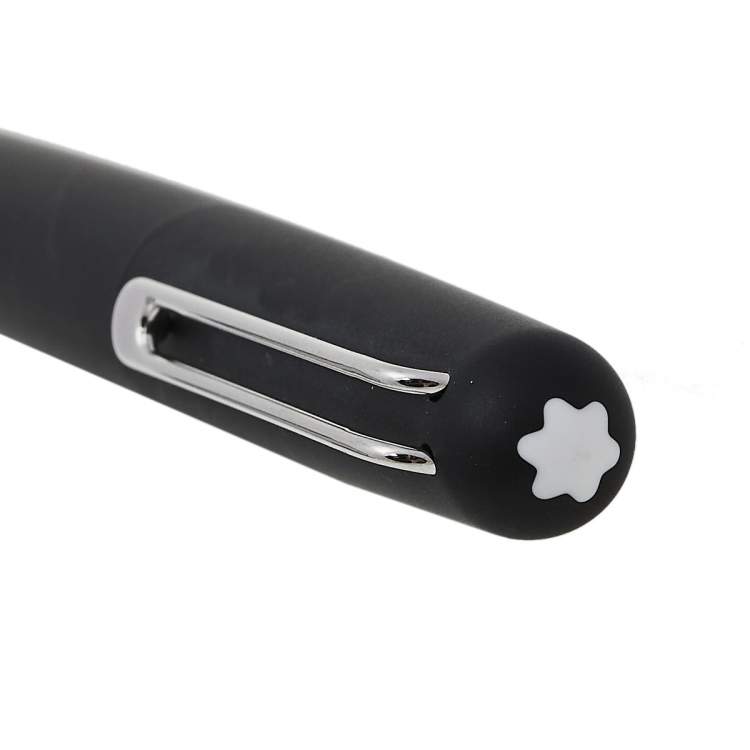 Pre Owned Montblanc Black M Ultra Matte Resin Rollerball Pen