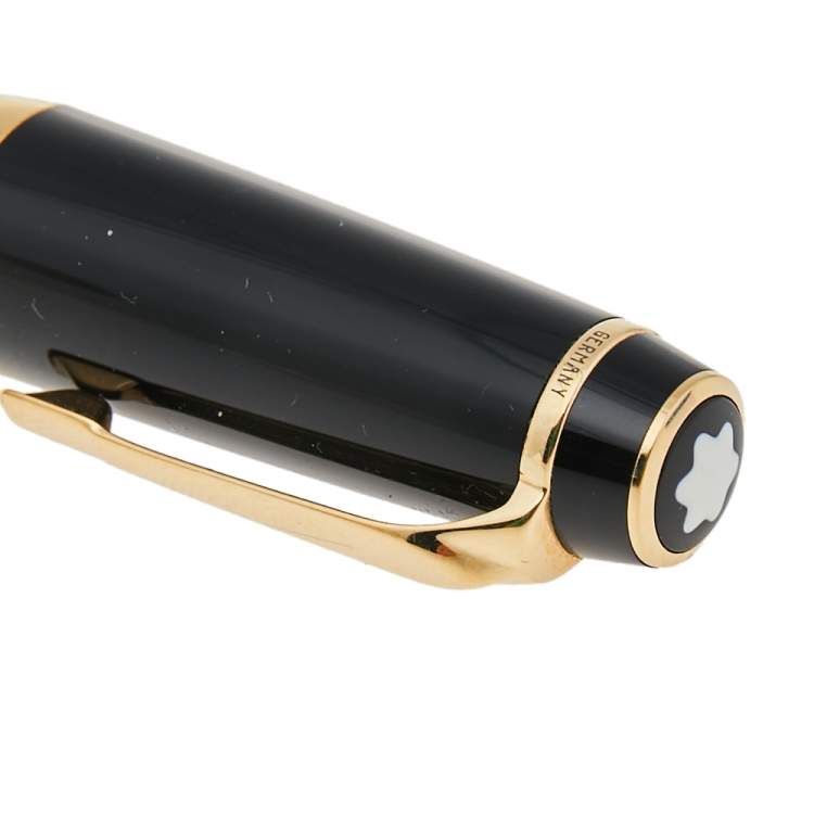 Pre Owned Montblanc Boheme Black Resin Rollerball / Fineliner Pen