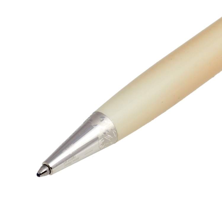 Pre Owned Montblanc Ivory Tribute to the Mont Blanc Ballpoint Pen