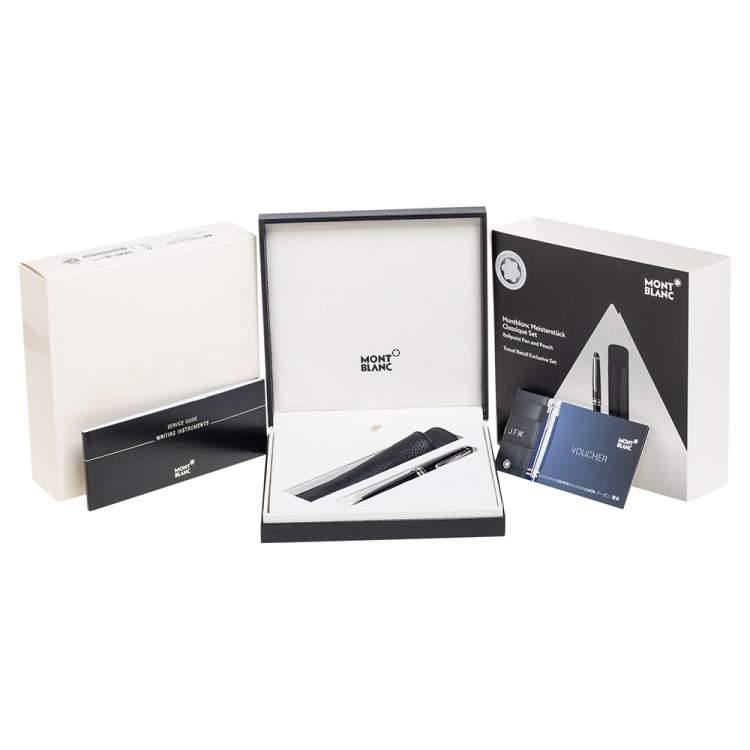 Pre Owned Montblanc Meisterstuck Black Resin Rollerball Pen