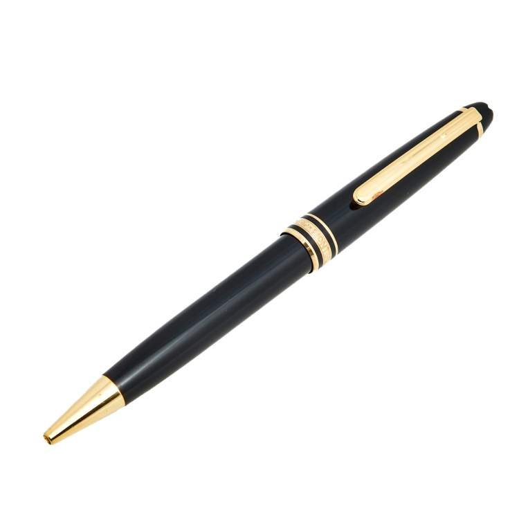 Pre Owned Montblanc Meisterstück Classique Gold Coated Ballpoint Pen