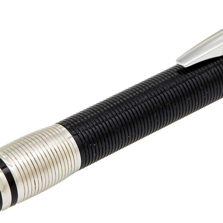 Pre Owned Montblanc StarWalker Doue Textured Two Tone Ballpoint Pen