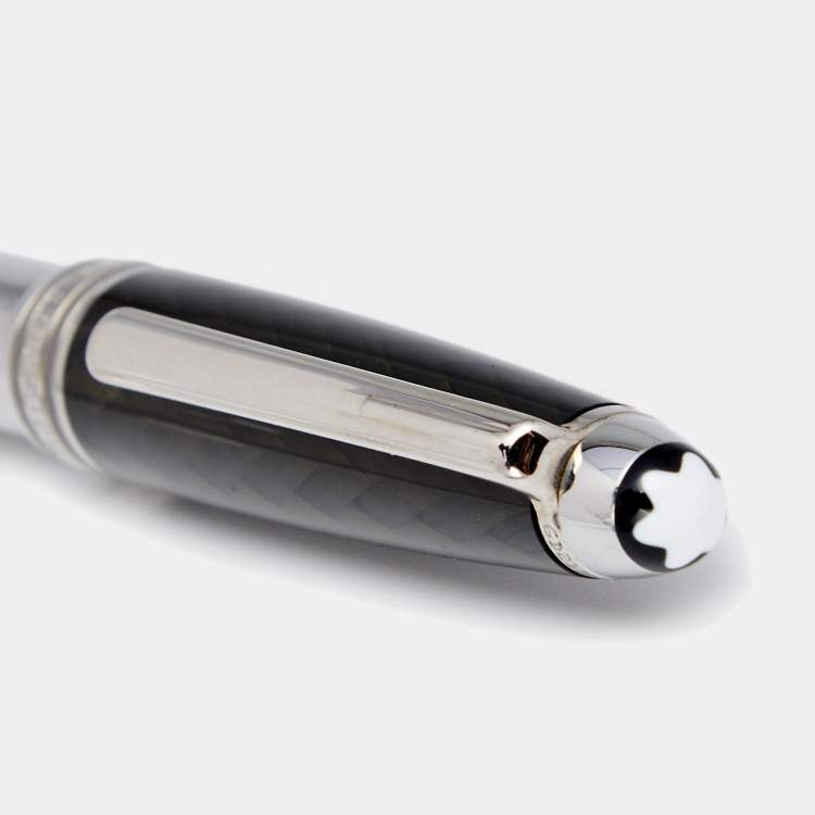 Pre Owned Montblanc Meisterstück Classic Carbon Steel Ballpoint Pen