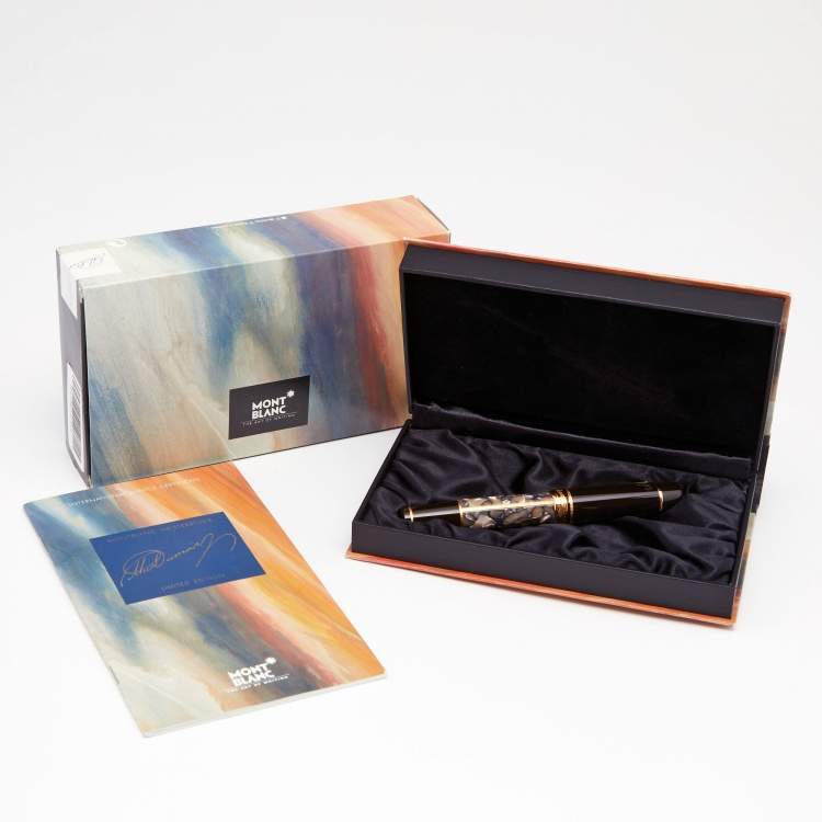 مملوكة مسبقًا Montblanc Writers Edition Alexandre Dumas Limited Edition Fountain Pen, 18k Gold Nib