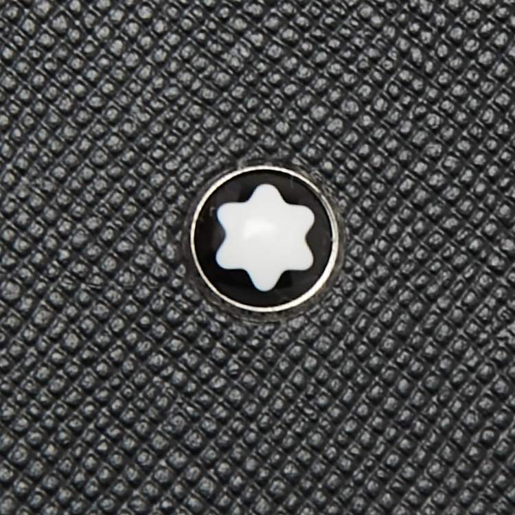 Pre Owned Montblanc Black Leather and Plastic Sactorial iPhone 11 Case