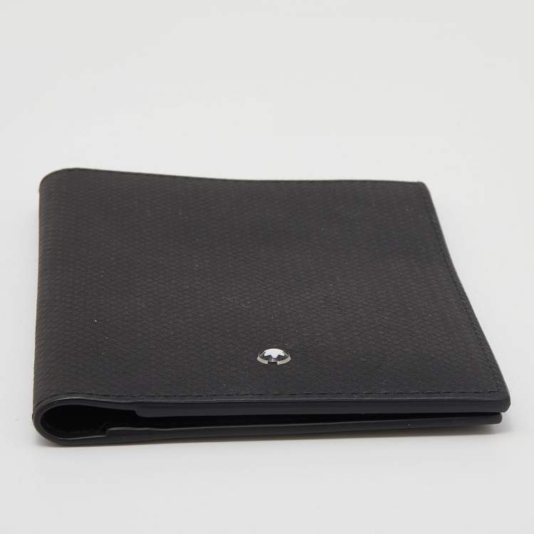 مملوكة مسبقًا Montblanc Black Leather Meisterstück Passport Holder