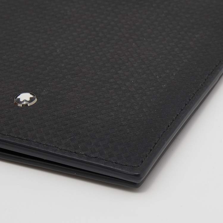 مملوكة م�سبقًا Montblanc Black Leather Meisterstück Passport Holder