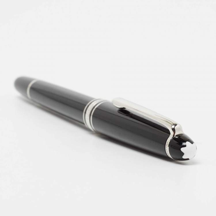 Pre Owned Montblanc Meisterstück Black Resin Fineliner Pen