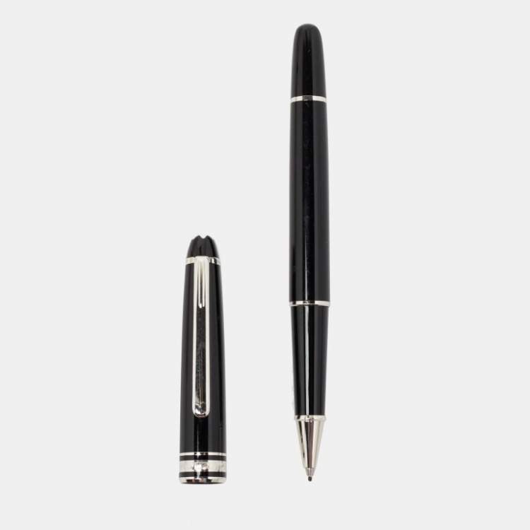Pre Owned Montblanc Meisterstück Black Resin Fineliner Pen