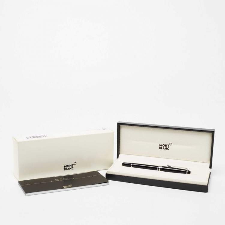 Pre Owned Montblanc Meisterstück Black Resin Fineliner Pen
