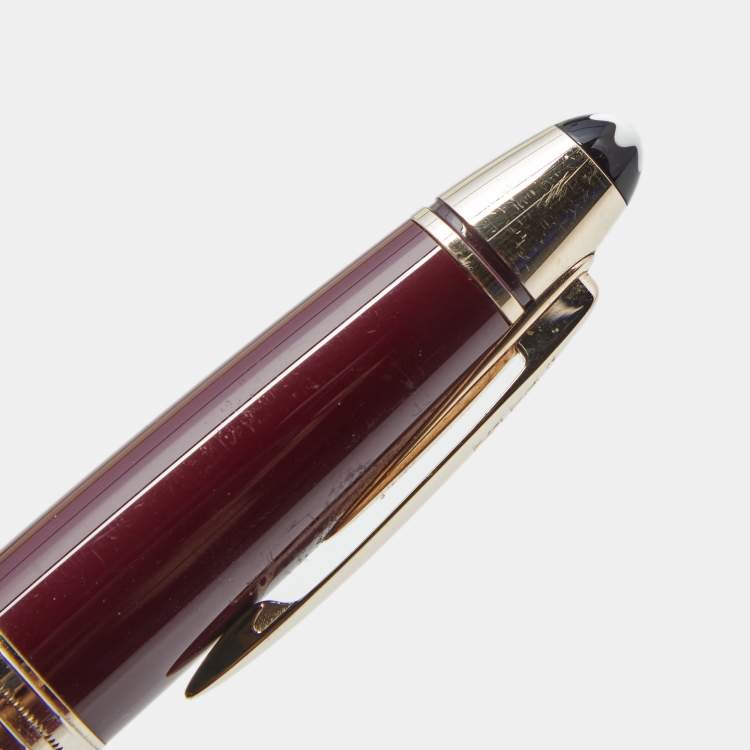 Pre Owned Montblanc John F. Kennedy Special Edition Champagne Gold Coated Ballpoint Pen