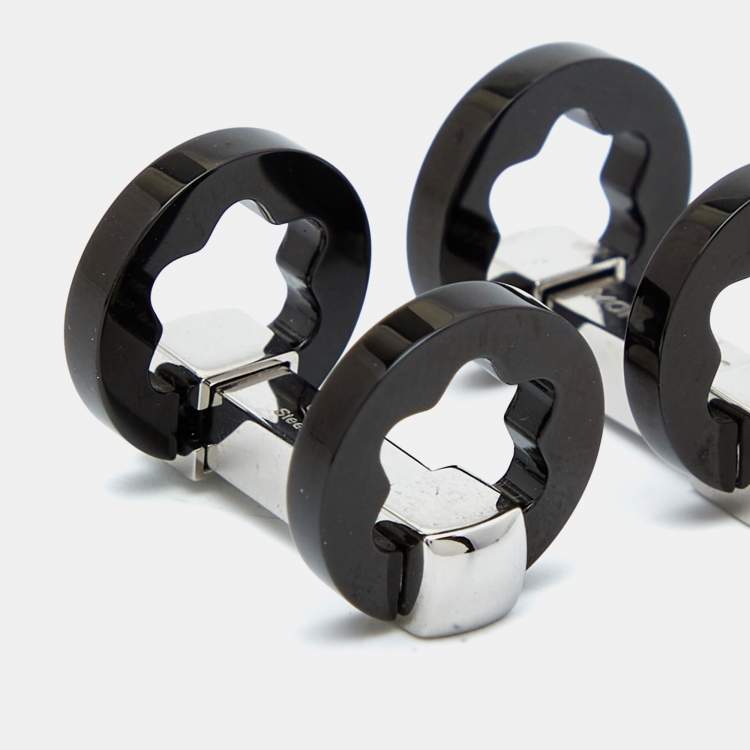 Pre Owned Montblanc Heritage Stainless Steel Creative Cufflinks