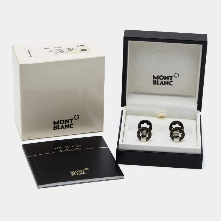 Pre Owned Montblanc Heritage Stainless Steel Creative Cufflinks