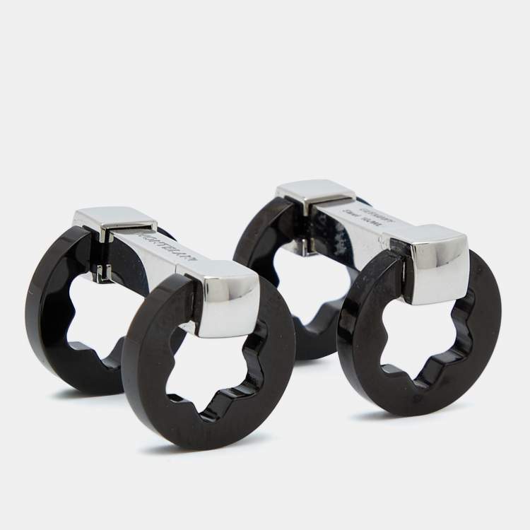 Pre Owned Montblanc Heritage Stainless Steel Creative Cufflinks