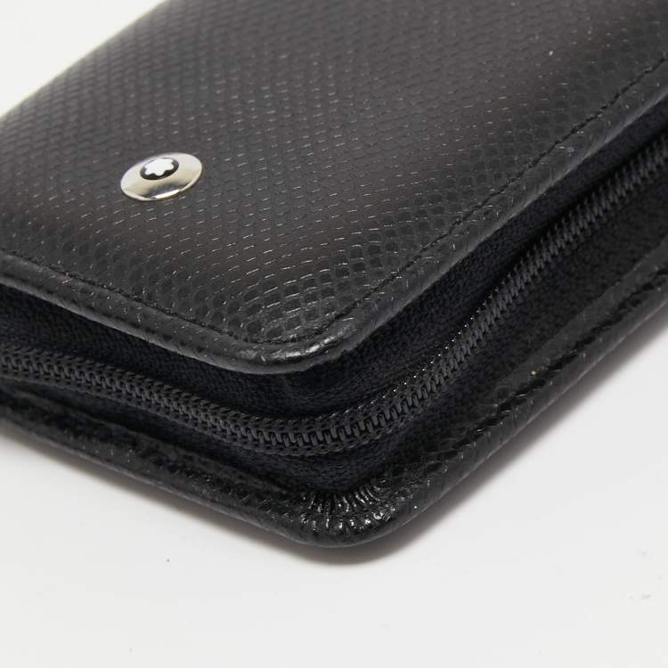 Pre Owned Montblanc Black Leather La Vie de Bohème Pen Pouch 