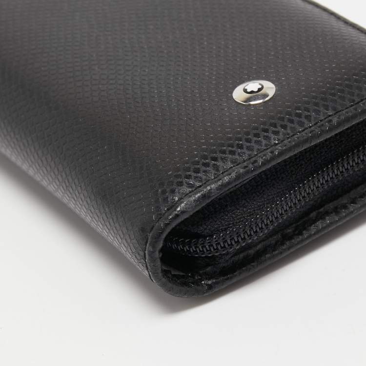 Pre Owned Montblanc Black Leather La Vie de Bohème Pen Pouch 