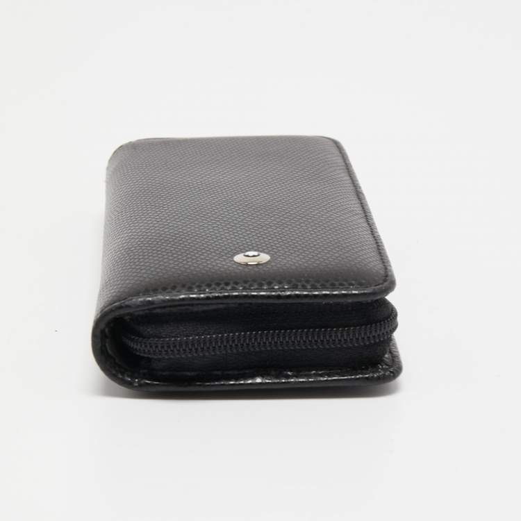 Pre Owned Montblanc Black Leather La Vie de Bohème Pen Pouch 