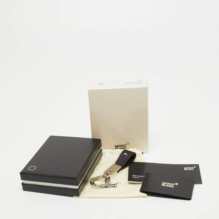 Pre Owned Montblanc Sartorial Loop 2 Ring Key Fob