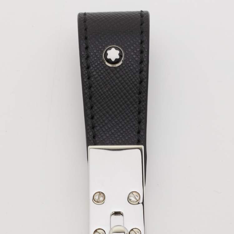 Pre Owned Montblanc Sartorial Loop 2 Ring Key Fob