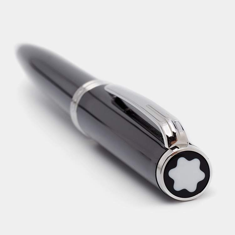 Pre Owned Montblanc Pix Black Precious Resin Ballpoint Pen