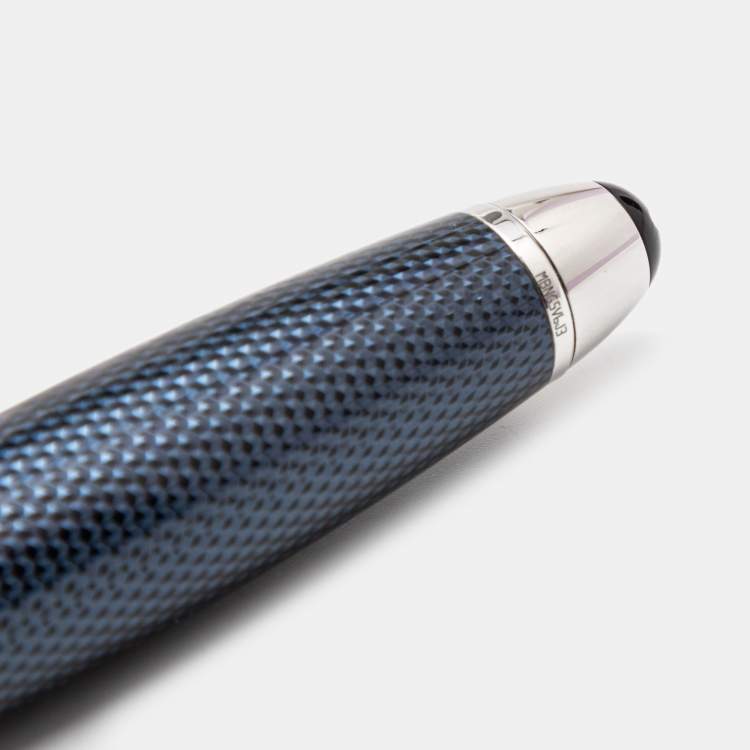 Pre Owned Montblanc Meisterstück Solitaire Blue Hour LeGrand Rollerball Pen
