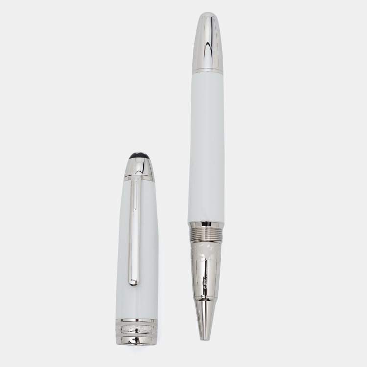 Pre Owned Montblanc Meisterstuck Tribute to Montblanc Platinum Plated Rollerball Pen 