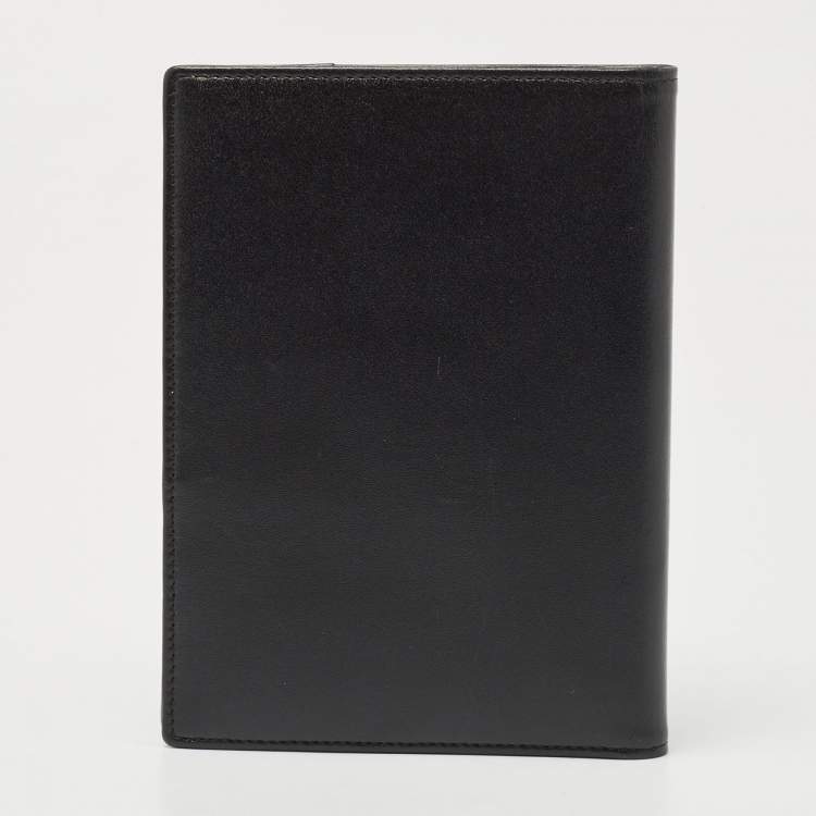 Pre Owned Montblanc Black Leather Meisterstück Passport Holder