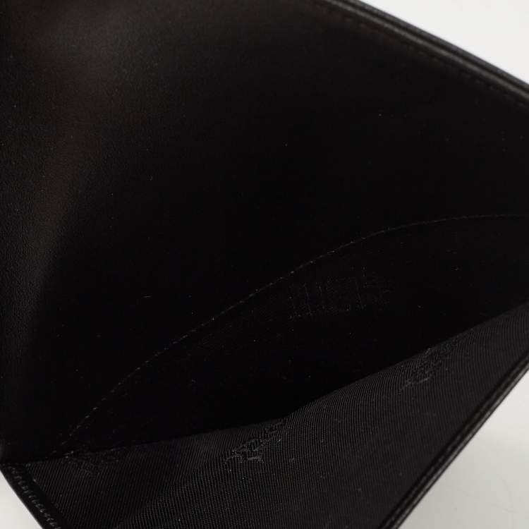 Pre Owned Montblanc Black Leather Meisterstück Passport Holder