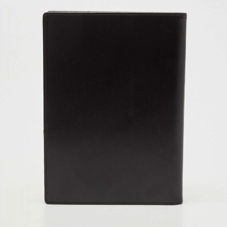 Pre Owned Montblanc Black Leather Meisterstück Passport Holder