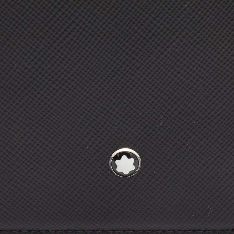 Pre Owned Montblanc Black Leather Sactorial  iPhone 11 Pro Cover