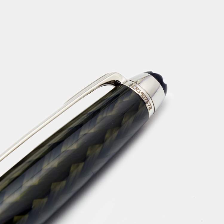 Pre Owned Montblanc Meisterstuck Carbon Fiber & Steel Rollerball Pen