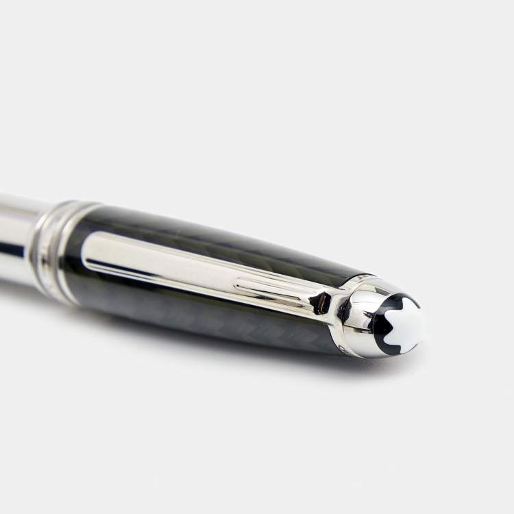 Pre Owned Montblanc Meisterstuck Carbon Fiber & Steel Rollerball Pen