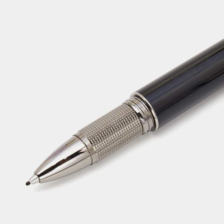 Pre Owned Montblanc StarWalker Black Resin Ruthenium Coated Fineliner Pen
