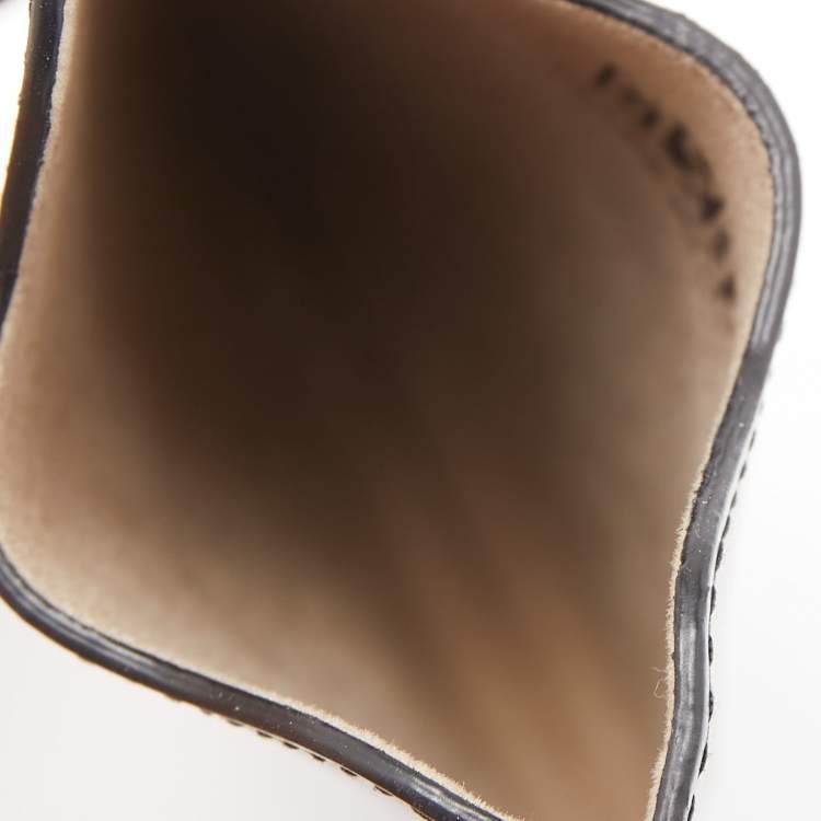 Pre Owned Montblanc Black Leather Meisterstuck Phone Case