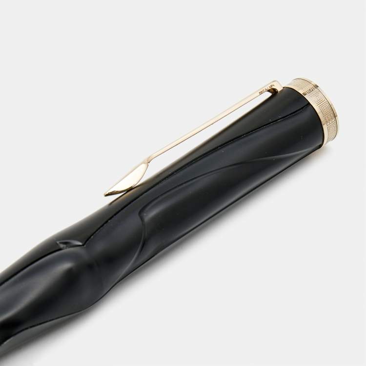 Pre Owned Montblanc Black Writers Edition Homage to Homer Limited Edition Rollerball Pen