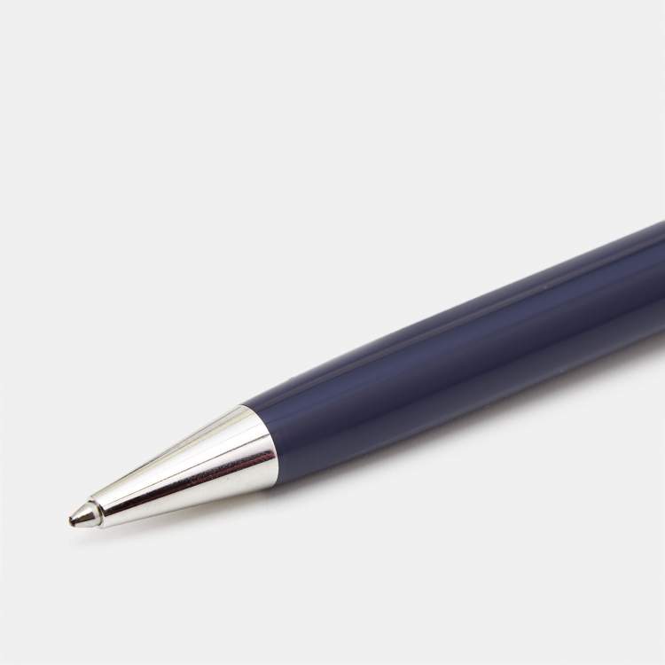 Pre Owned Montblanc Meisterstück Le Petit Prince Classique Blue Resin Ballpoint Pen
