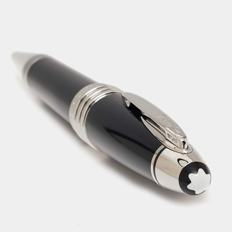 Pre Owned Montblanc John F. Kennedy Special Edition Resin Silver Tone Ballpoint Pen