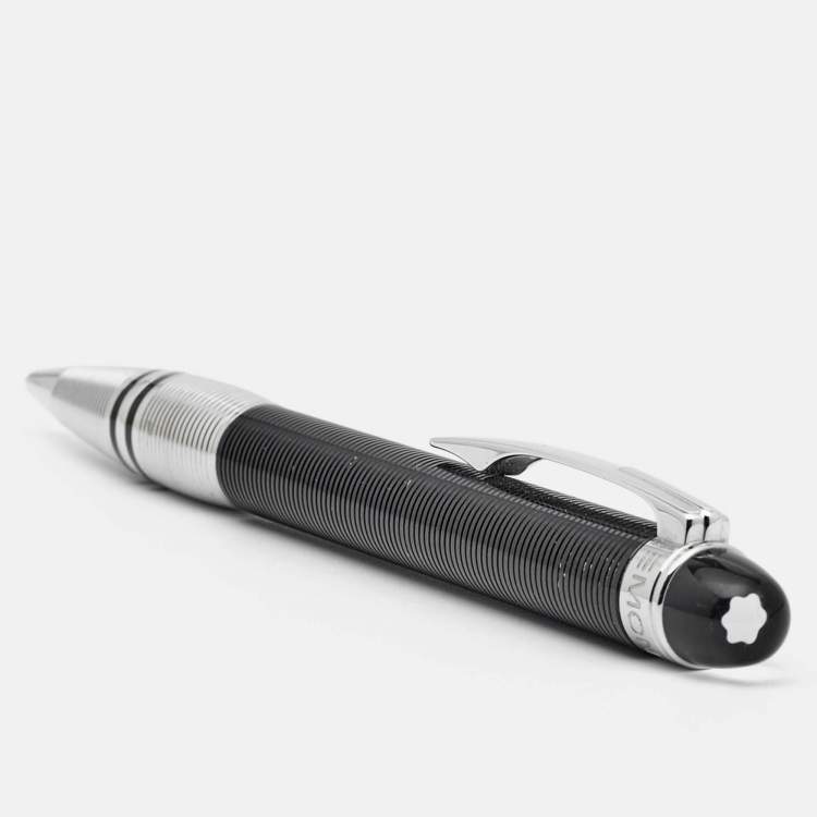 Pre Owned Montblanc Starwalker Resin Silver Tone Ballpoint Pen