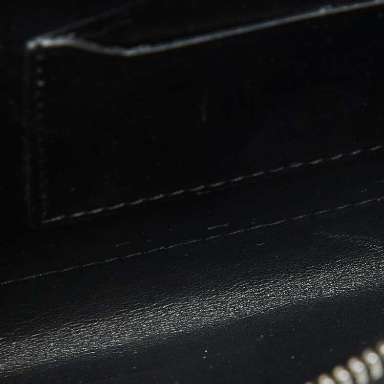Pre Owned Montblanc Black Leather Meisterstuck 4810 Envelope Bag