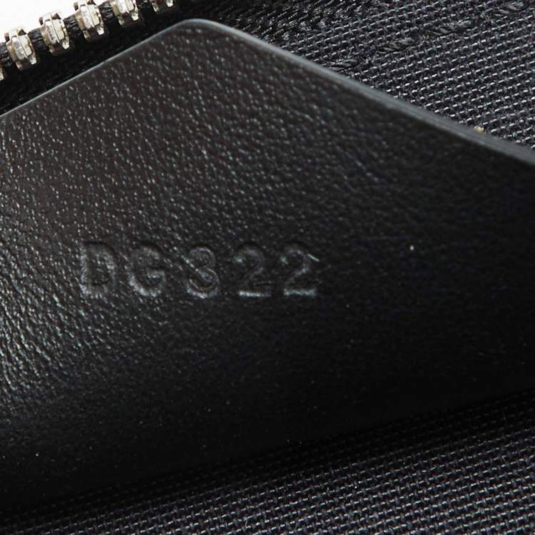 Pre Owned Montblanc Black Leather Meisterstuck 4810 Envelope Bag
