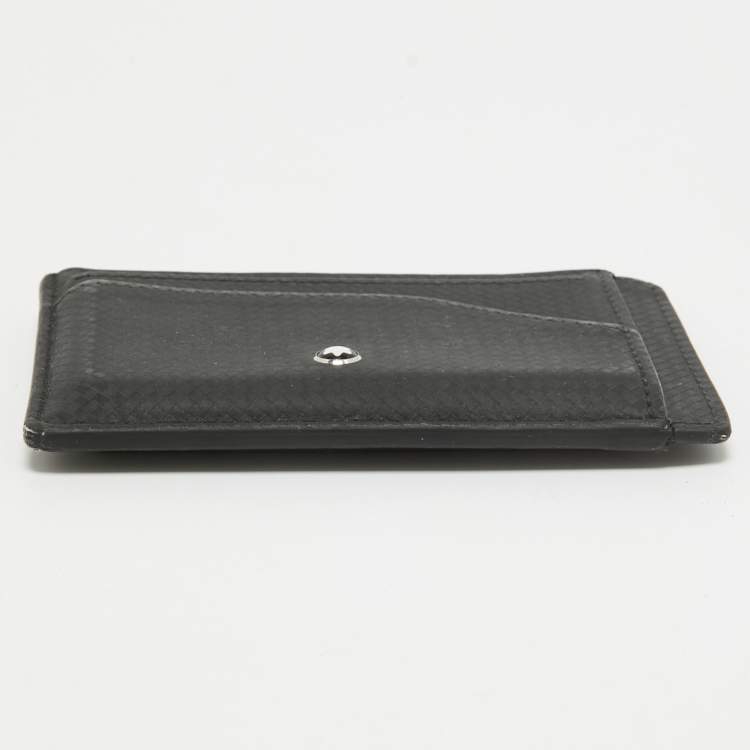 Pre Owned Montblanc Black Leather Extreme 2.0 Card Holder