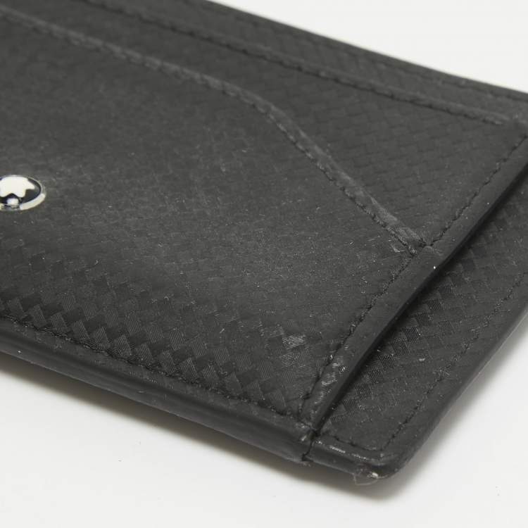 Pre Owned Montblanc Black Leather Extreme 2.0 Card Holder